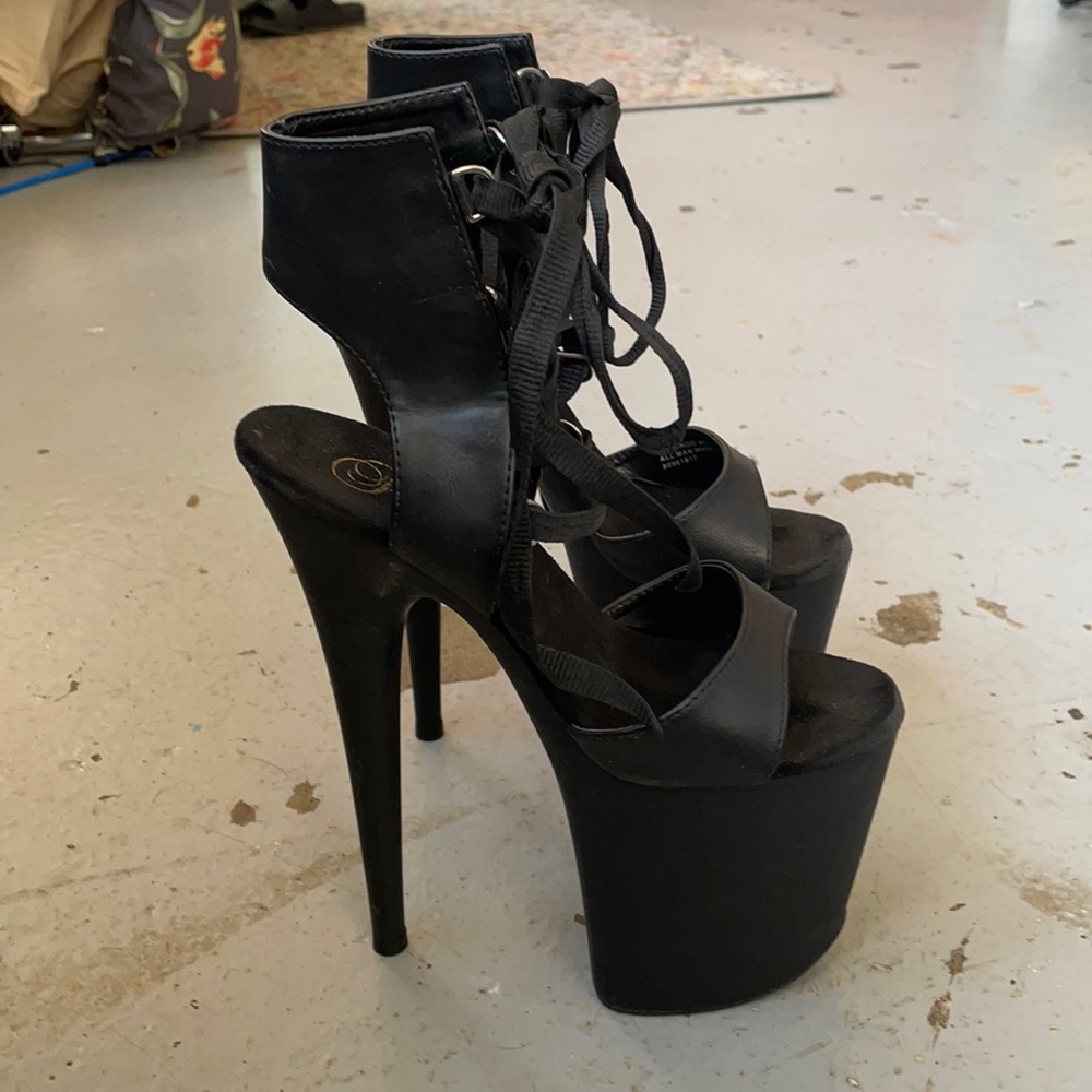 Pleaser heels 8”